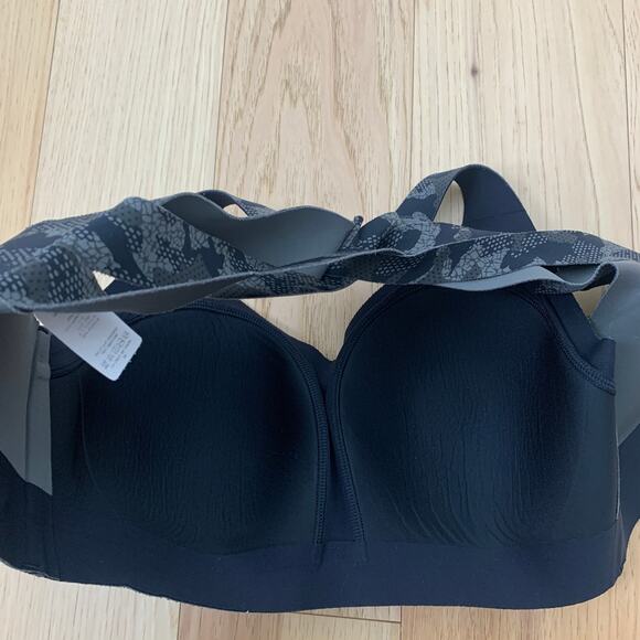 Lululemon Enlite Bra Weave High Support Collage Camo Mini Black Multi Size 32D - Picture 7 of 9